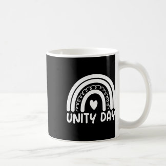 Taza De Café Día De La Unidad Dejar De Acosar A La Amabilidad Y