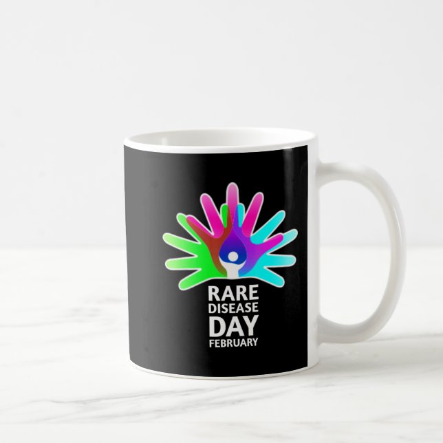 Taza De Café Día de las Enfermedades Raras 2022 - Conciencia so (Derecha)