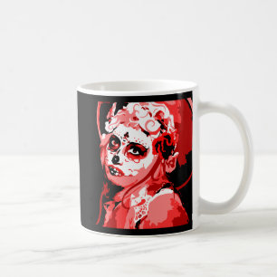 Taza De Café dia de los muertos