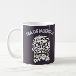 TAZA DE CAFÉ DIA DE LOS MUERTOS