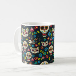 Taza De Café Día de los Muertos
