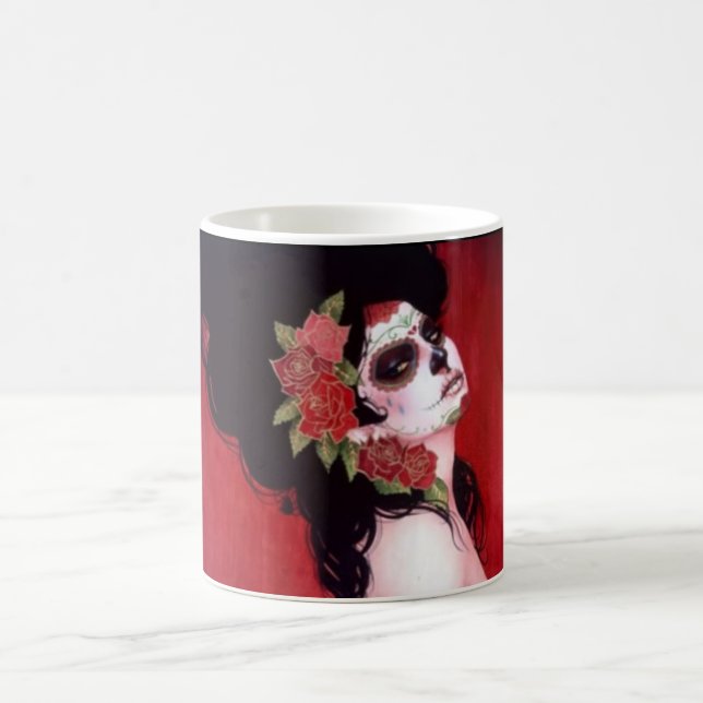 Taza De Café Dia De Los Muertos (Centro)