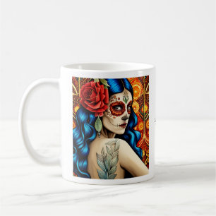 Taza De Café Día de los Muertos