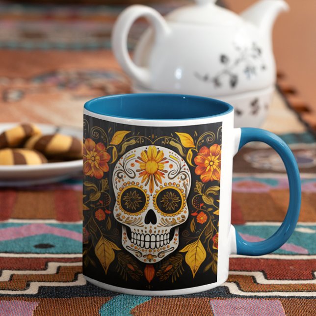 Taza De Café Día de los Muertos 41 Mug (Día de los Muertos version 41 Mug
)