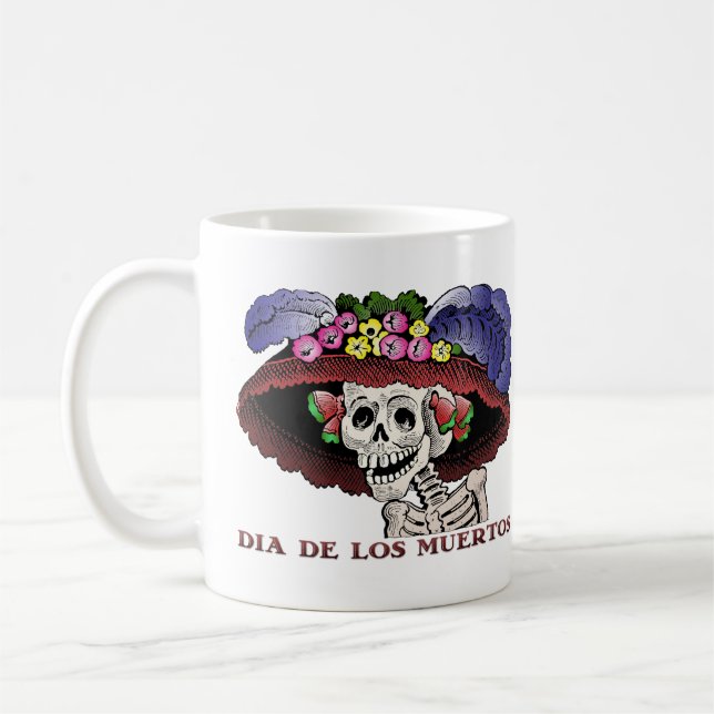 Taza De Café Dia de los Muertos [taza] (Izquierda)