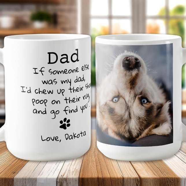 Taza De Café Dia de los Padres del Mascota del Personalizado de (Subido por el creador)