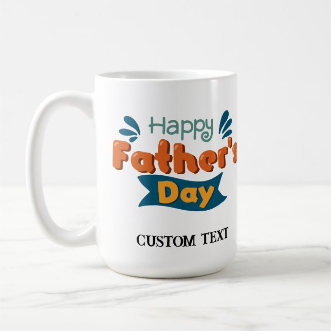 TAZA DE CAFÉ DÍA DE LOS PADRES PERSONALIZADOS MUGS (Izquierda)