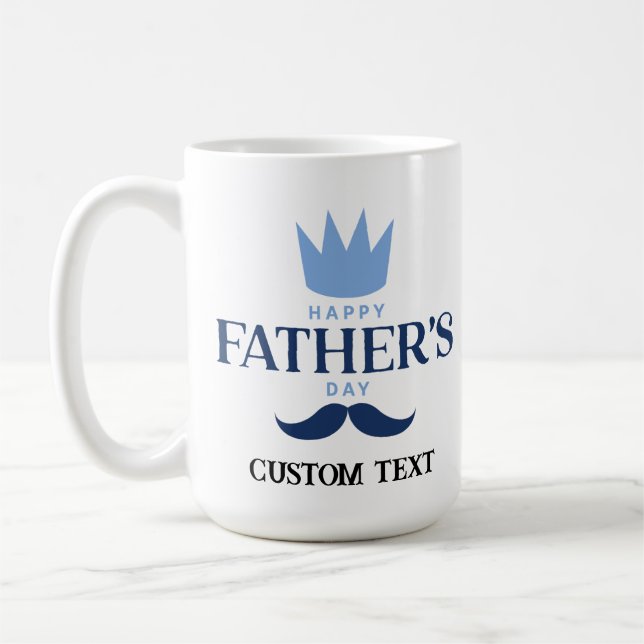 TAZA DE CAFÉ DÍA DE LOS PADRES PERSONALIZADOS MUGS (Izquierda)