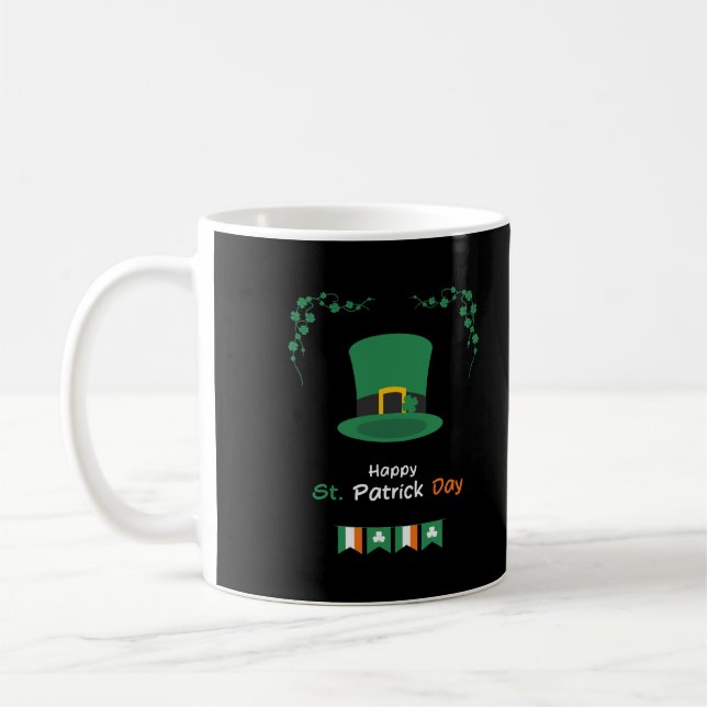 Taza De Café Día de los Patrocinadores Irlandés Lucky - Irlandé (Izquierda)