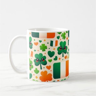 Taza De Café Día de los Simpatizantes del Shamrock Celtic