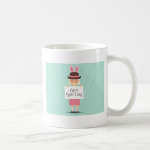 Taza De Café día de los tontos de abril