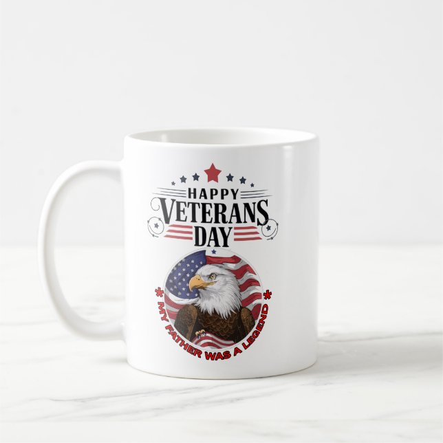 Taza De Café Día de los Veteranos (Izquierda)