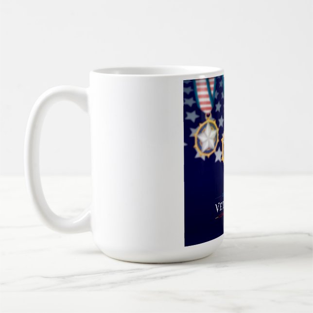 Taza De Café Día de los Veteranos (Izquierda)