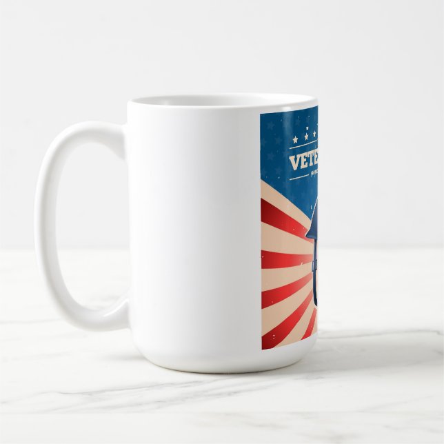 Taza De Café Día de los Veteranos (Izquierda)