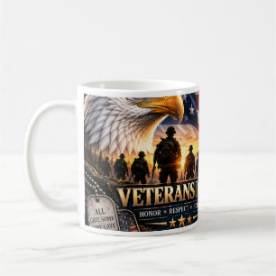 Taza De Café Día de los Veteranos La Libertad No Es Gratuita Ág