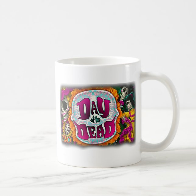 Taza De Café Día de Muertos (Derecha)