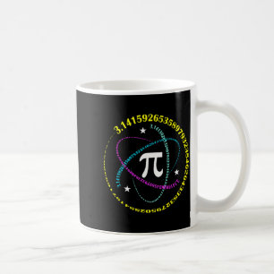 Taza De Café Día de Pi 3,14 Número Pi Símbolo Matemáticas Cienc