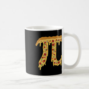 Taza De Café Día De Pi Divertido Nerdy Pizza Pi 3.14 Símbolo Ma