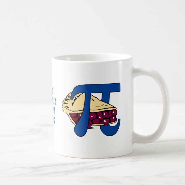 TAZA DE CAFÉ DÍA DE PIE Y PI DE CHERRY DULCE (Derecha)