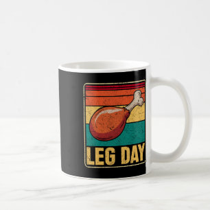 Taza De Café Día de piernas divertido disfraz Día de Acción de