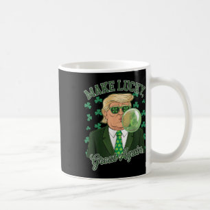 Taza De Café Día de San Paddys Trump La Espuma De Burbuja Hace