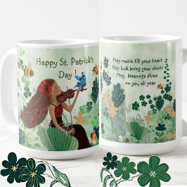 Taza De Café Día de San Patricio con Música