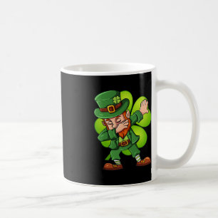 Taza De Café Día de San Patricio Dabbing Leprechaun Clover Boys