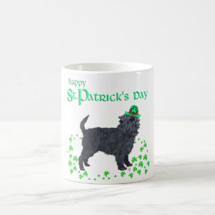 Taza De Café Día de San Patricio del Affenpinscher
