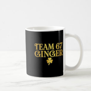 Taza De Café Día de San Patricio Equipo Jengibre 67 Seis Siete