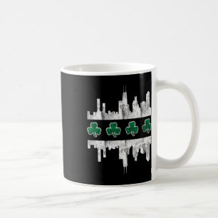 Taza De Café Día de San Patricio Irlandés del Sur de Chicago T 