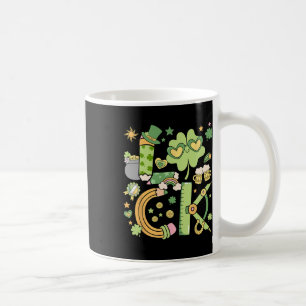 Taza De Café Día de San Patricio Suerte Maestras Mujeres Niños