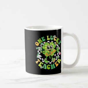 Taza De Café Día de San Patricio Un profesor con suerte Tremend