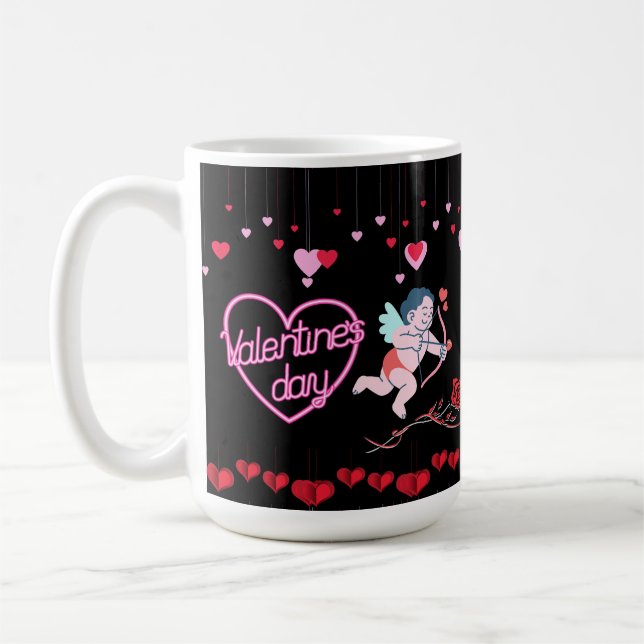 Taza De Café Día de San Valentín (Izquierda)