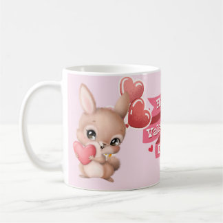 Taza de café día de San Valentín