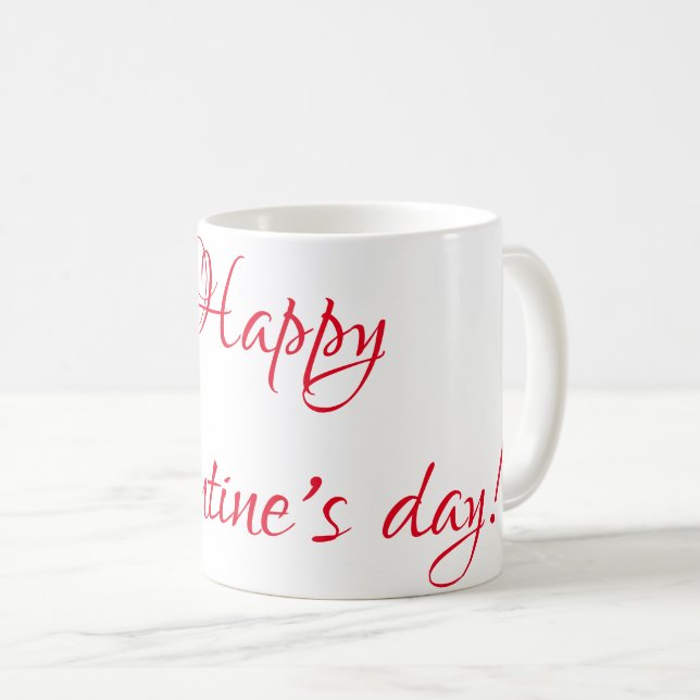 Taza De Café Día de San Valentín (Anverso derecho)