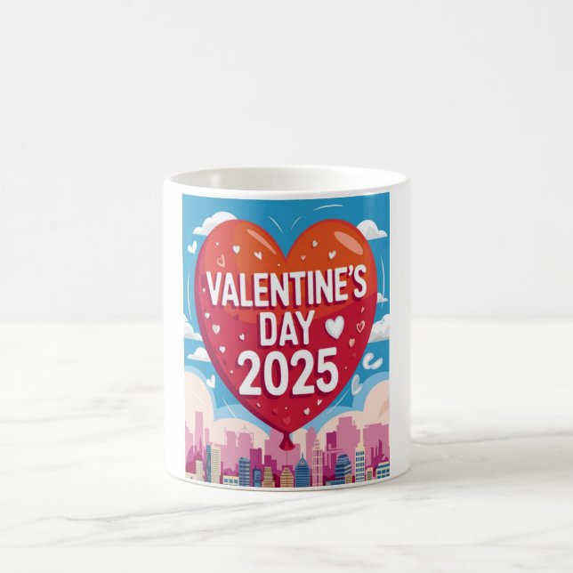 Taza De Café Día de San Valentín 2025 (Centro)