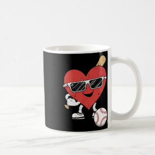 Taza De Café Día de San Valentín Béisbol Cute Hombres Deportivo
