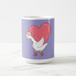 Taza De Café Día de San Valentín de amor rojo personalizado