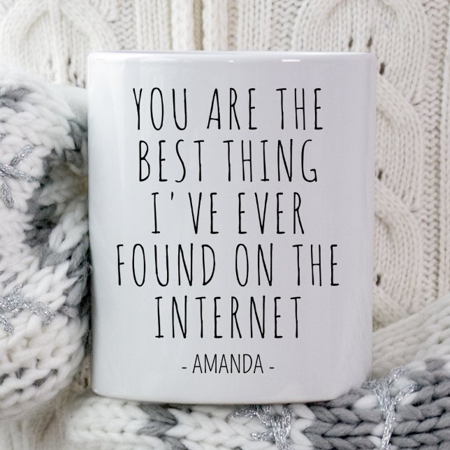 Taza De Café Día de San Valentín De Novio Regalo Por Su Esposa  (Subido por el creador)