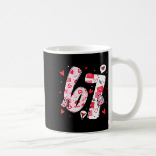Taza De Café Día de San Valentín Divertido Seis Siete 6 7 Meme 