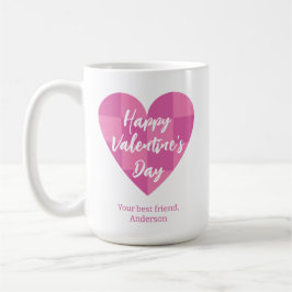 Taza De Café Día de San Valentín Pink