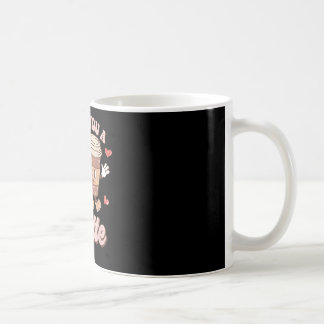 Taza De Café Día de San Valentín Retro Te Amo Un Café Latte Amo