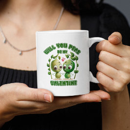 Taza De Café Día de San Valentín romántico lindo