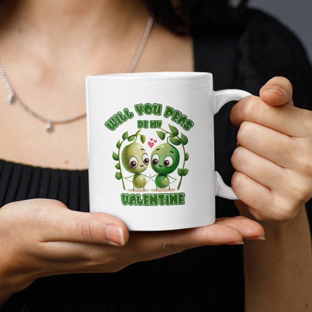 Taza De Café Día de San Valentín romántico lindo (Subido por el creador)