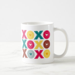 Taza De Café Día de San Valentín XOXO