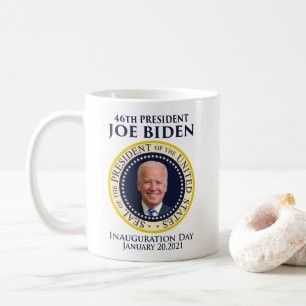 Taza De Café Día de toma de mando 2021 presidente Biden