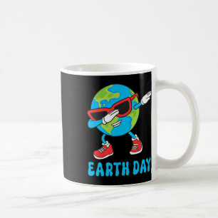 Taza De Café Día del Aniversario del Planeta Tierra Dab Groovy