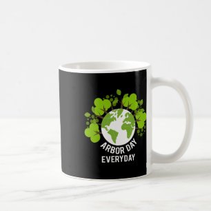 Taza De Café Día del Arbor Todos Los Días Del Aniversario Del P