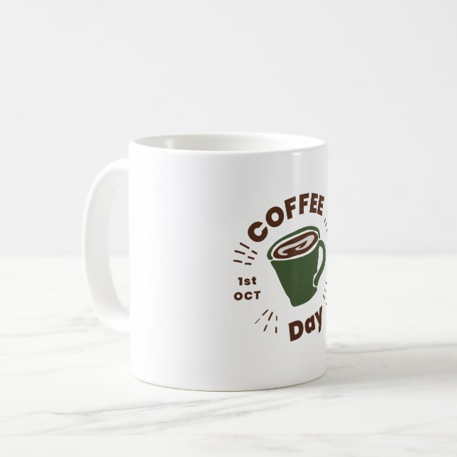 Taza De Café Día del Café (Anverso izquierdo)