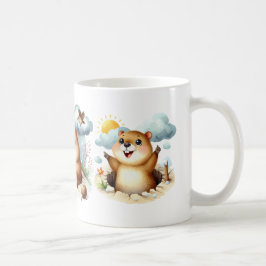 Taza De Café Día del café de Groundhog Mug - Mug perfecto